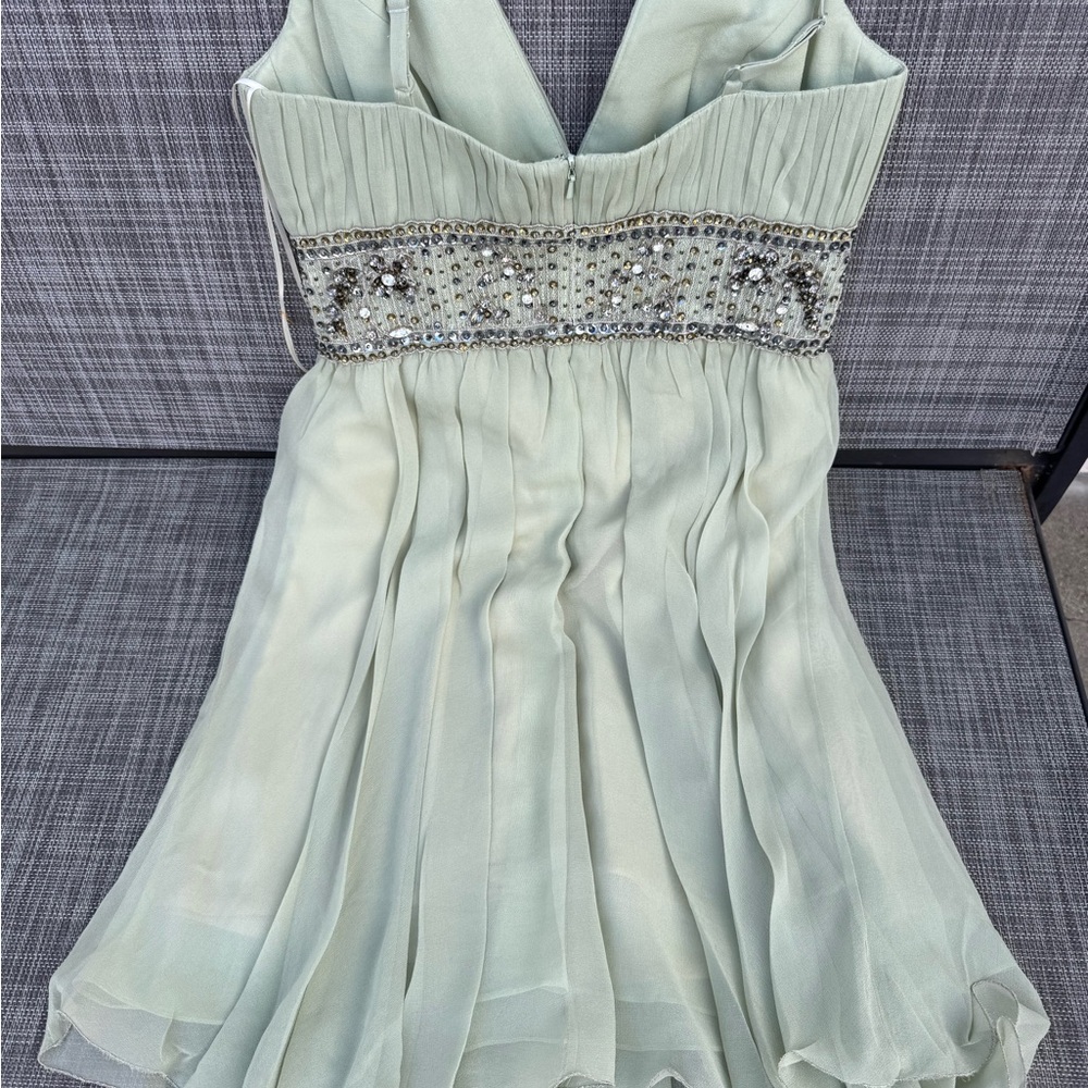 Elegant Mint Green Manadalay y2k dress
